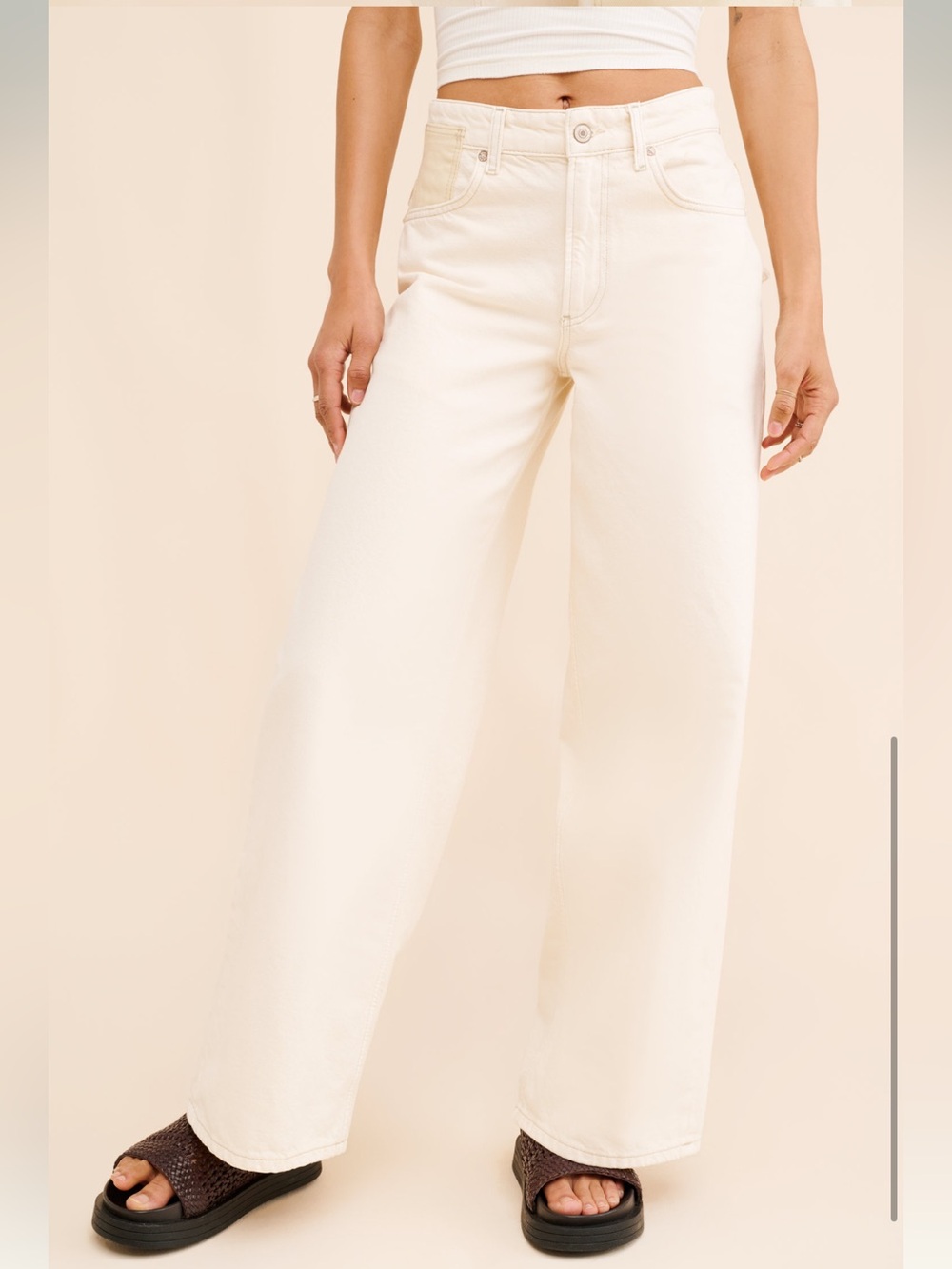 We the Free Waterfalls Baggy Wide Leg Jean